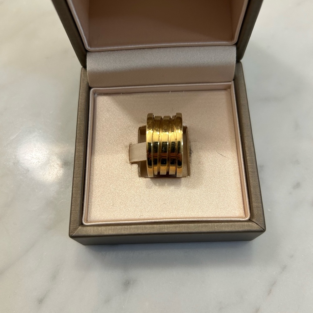 Gold Stacked Ring Set